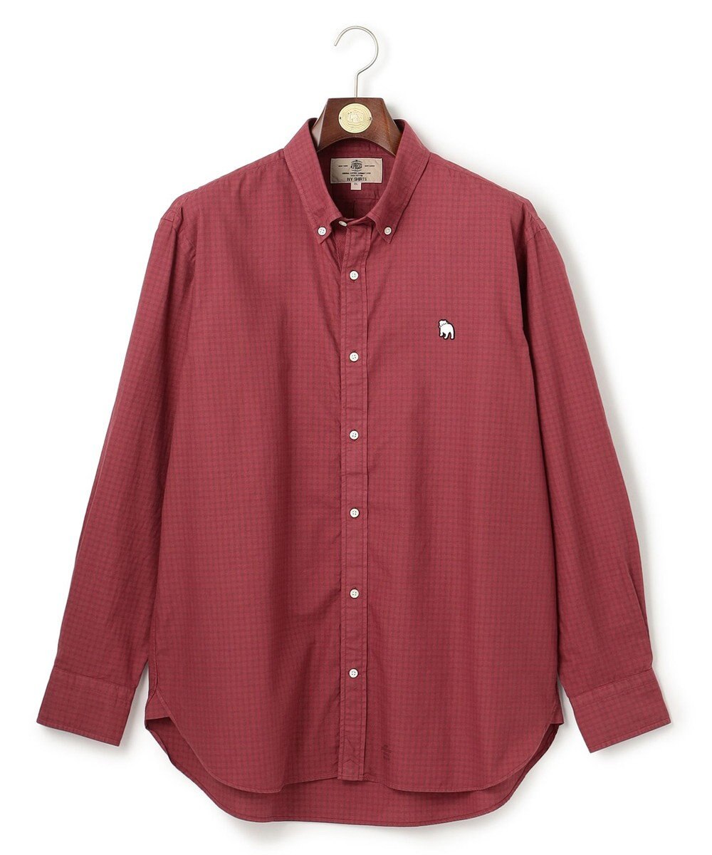 J.PRESS MEN 【KING SIZE】【IVY COLLECTION】バックブルチェックガーメントダイ シャツ / B.D. 
