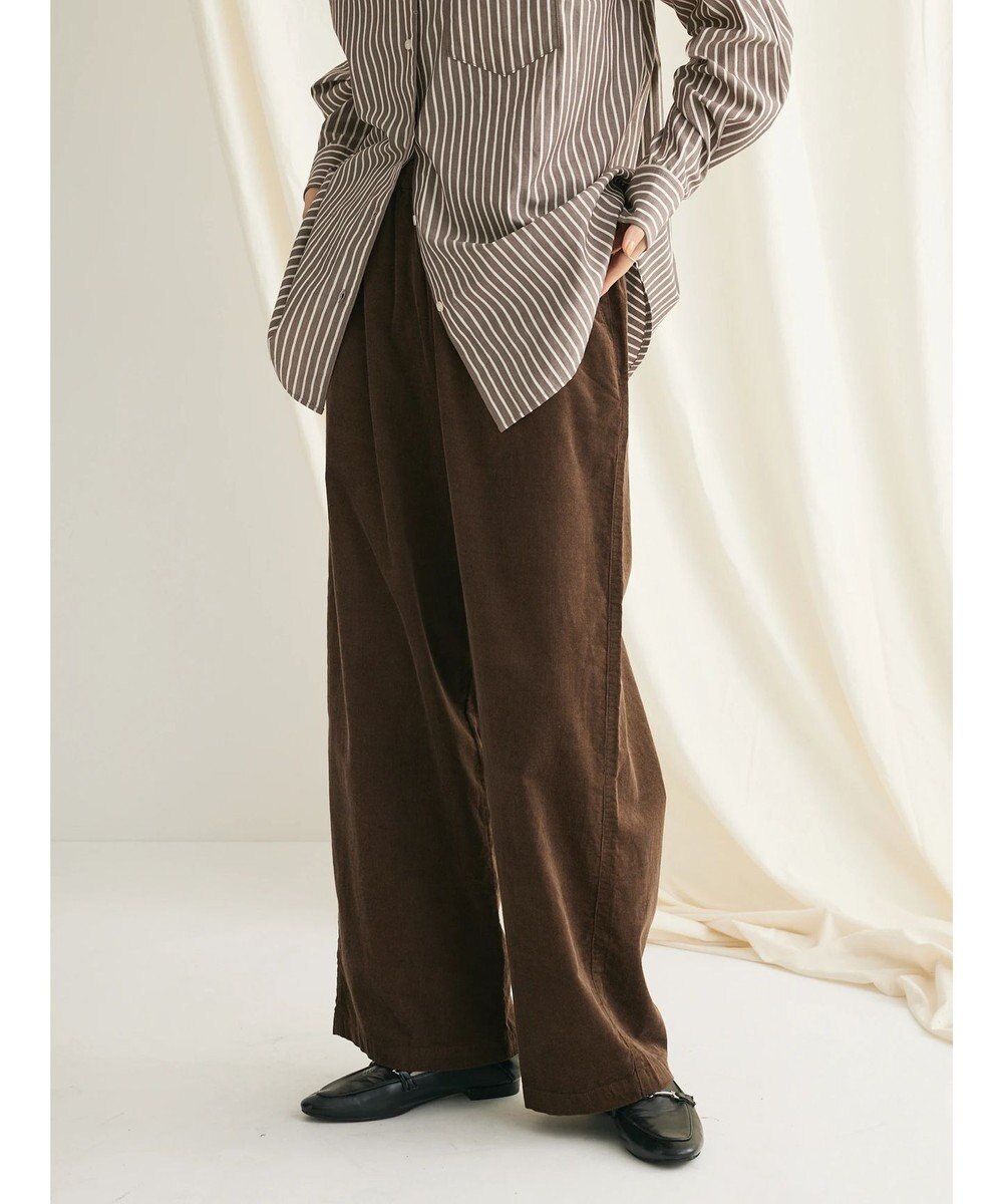 CRAFT STANDARD BOUTIQUE コーデュロイリラックスパンツ 