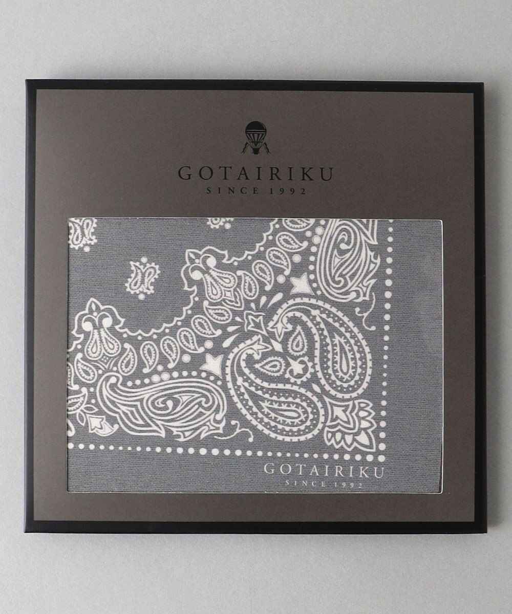 GOTAIRIKU BOX入りでギフトに最適【高機能吸水 / 抗菌防臭加工/シワになりにくい】バンダナハンカチ 