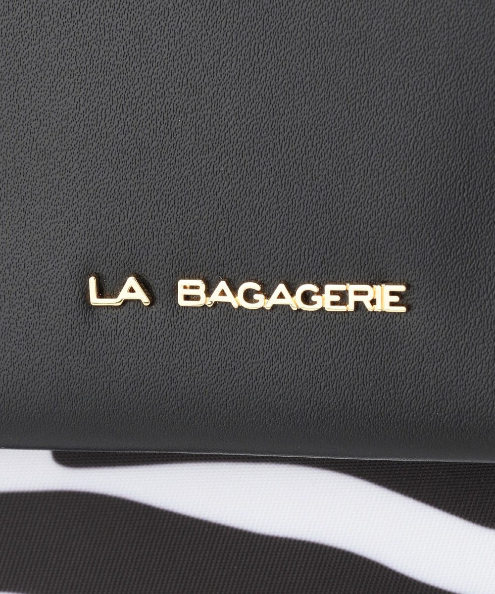 LA BAGAGERIE リサイクルレザー　フラップトート 