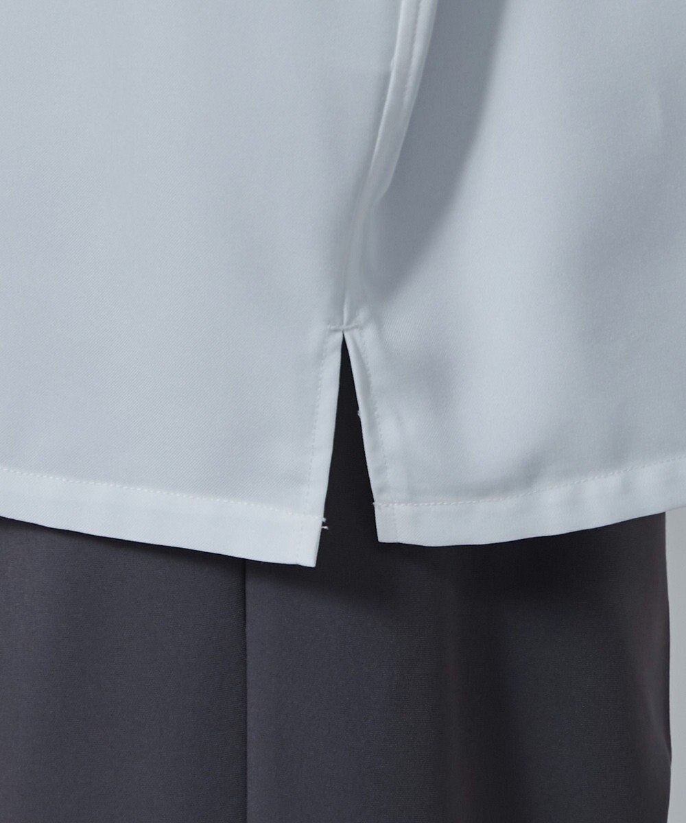 WEGO 【速乾/シワになりにくい】ドライポリオープンカラーシャツ(S) 