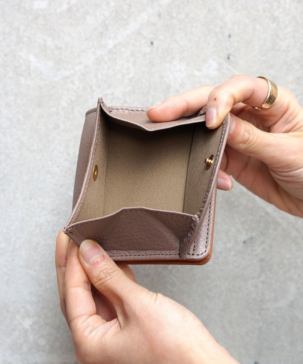 FOLNA RD ヌメオイルシュリンク二つ折り財布 