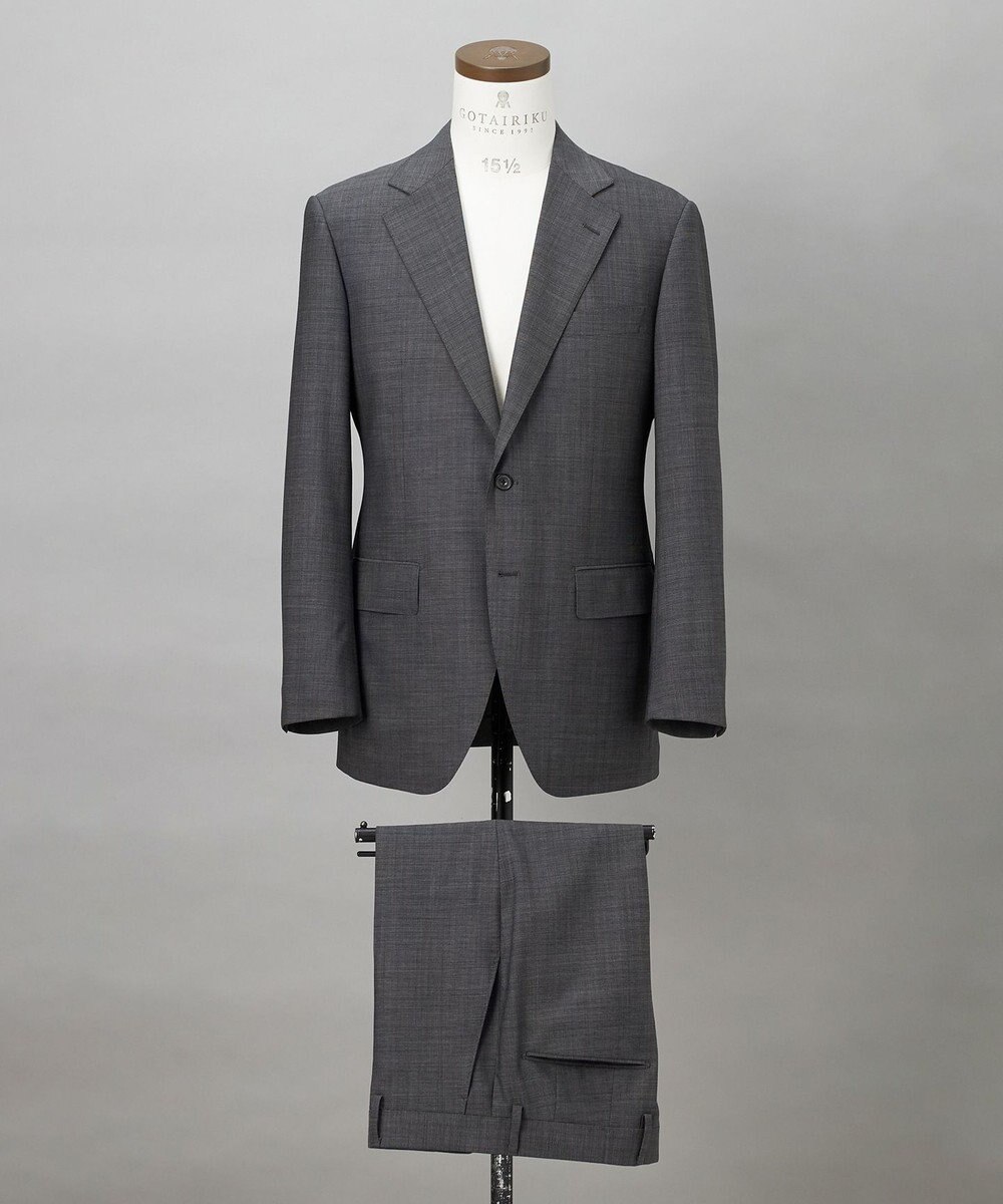 GOTAIRIKU 通年素材【横伸度15％のストレッチ】タスマニア100% SUPER120'sスーパーストレッチ トロピカルスーツ 