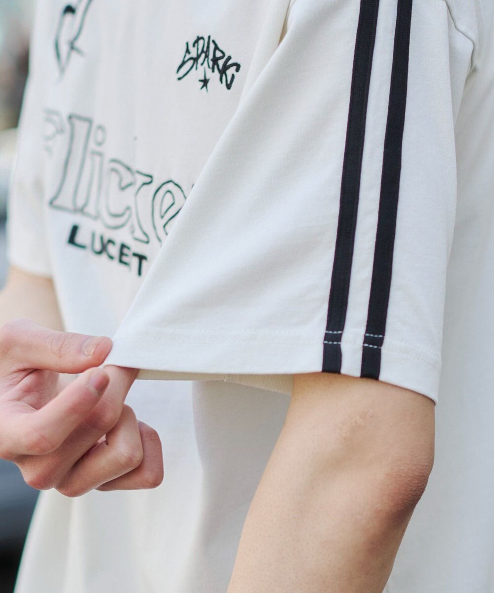 WEGO 【ユニセックス着用ITEM】スリーブラインロゴBIG　T（SS） 