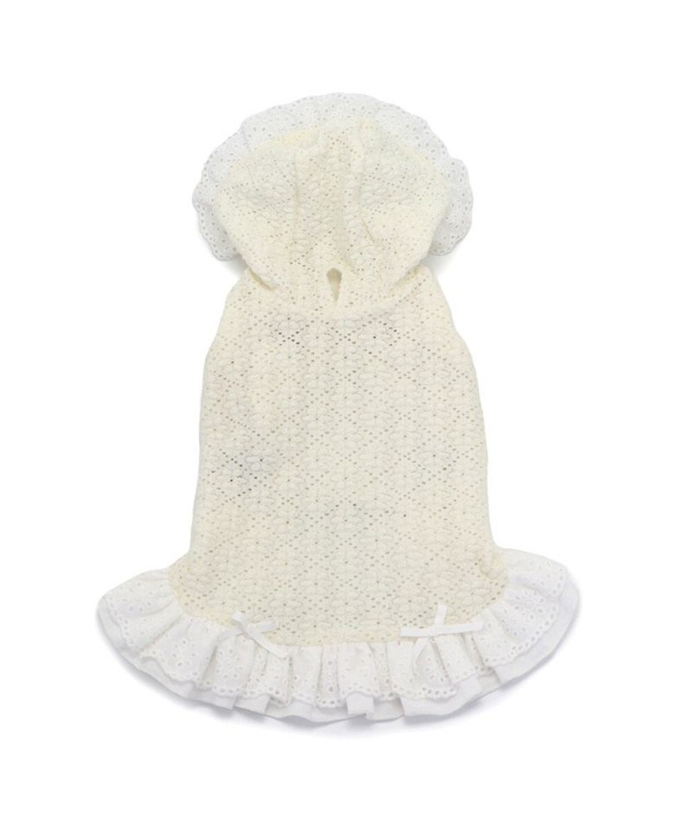 PET PARADISE ペットパラダイス ふりふり レースパーカー 小型犬 