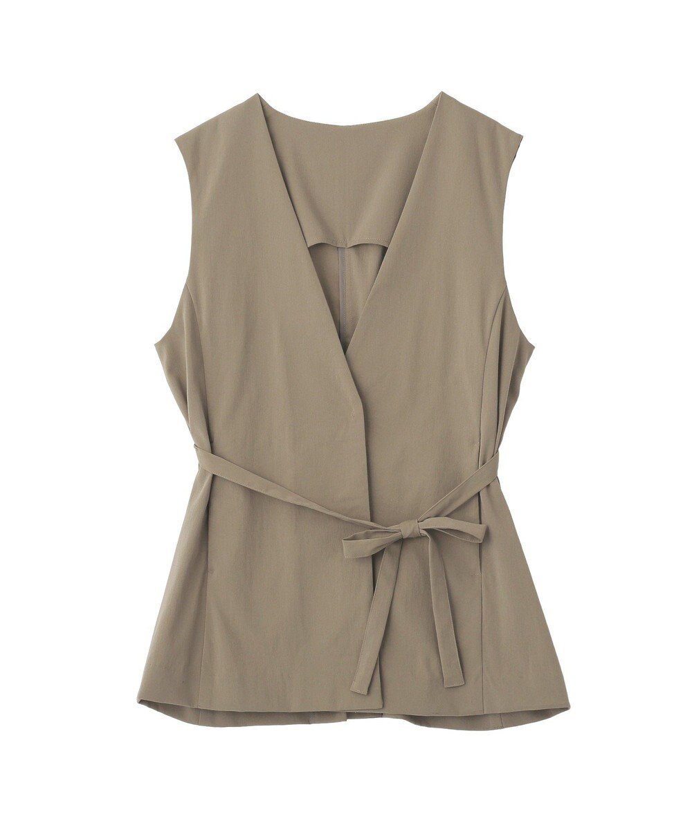 YECCA VECCA ドライタッチウエストベルトジレ 