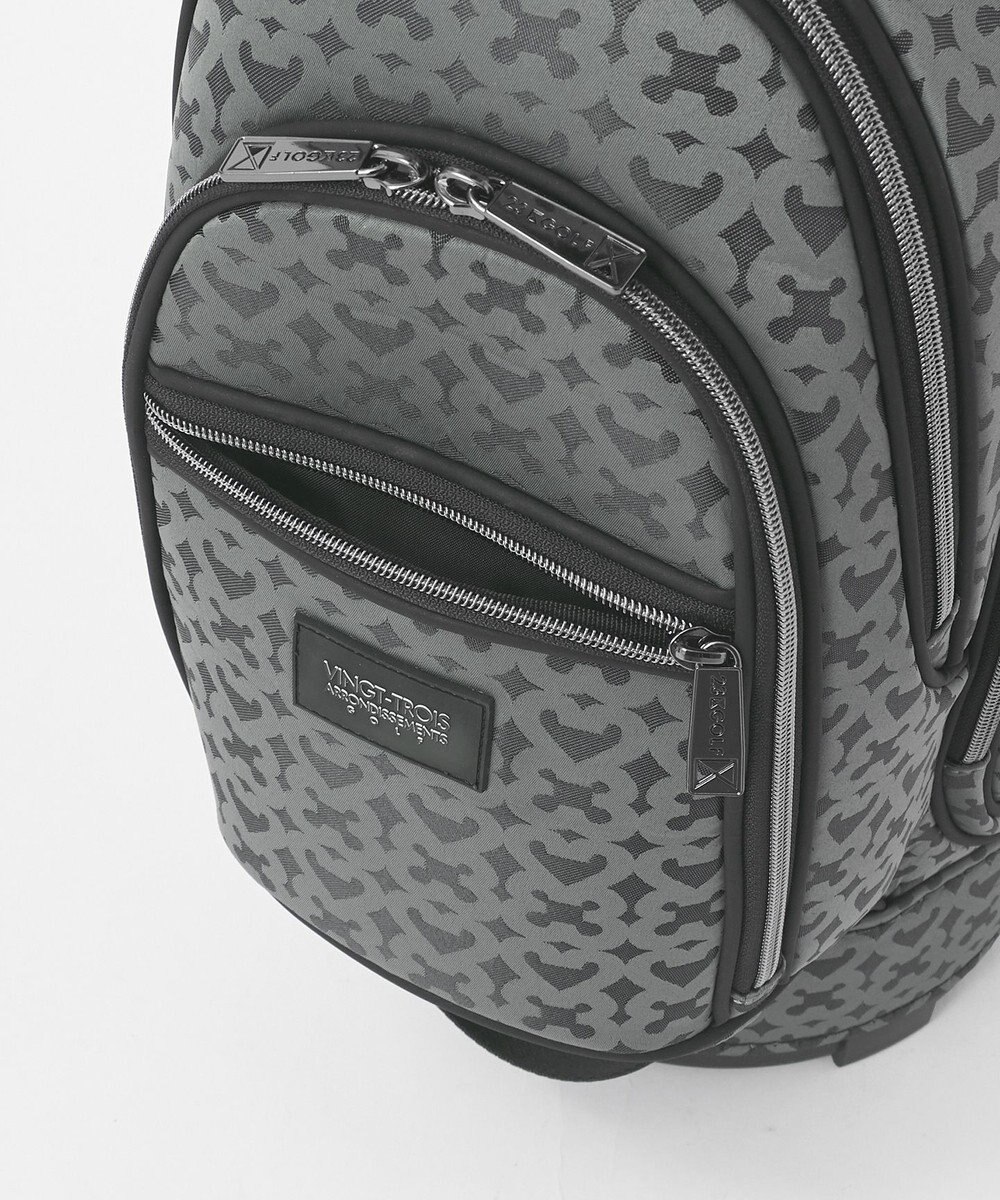 23区GOLF 【UNISEX】モノグラムライトキャディバッグ　ベテランゴルファーにもおすすめなモダンデザイン 