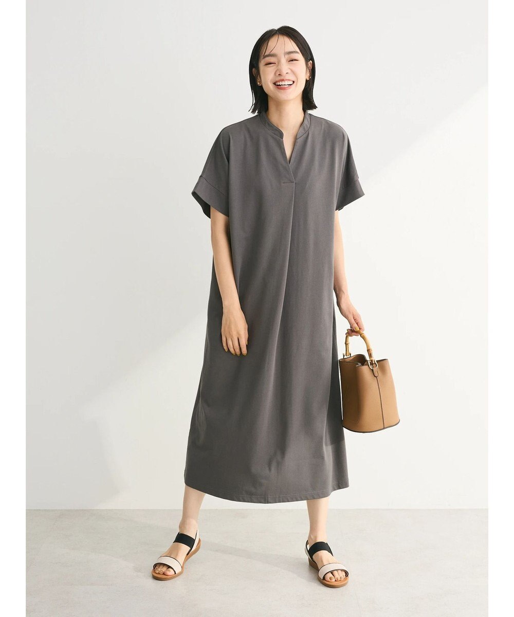 Green Parks 冷っとすずやか　カットワンピース 