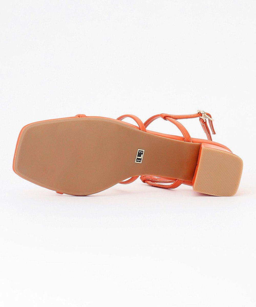 組曲 ナローストラップサンダル 