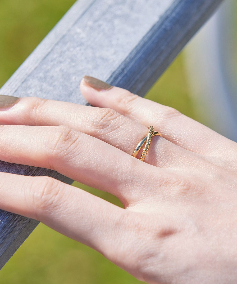 Tiaclasse クロスレイヤードリング 