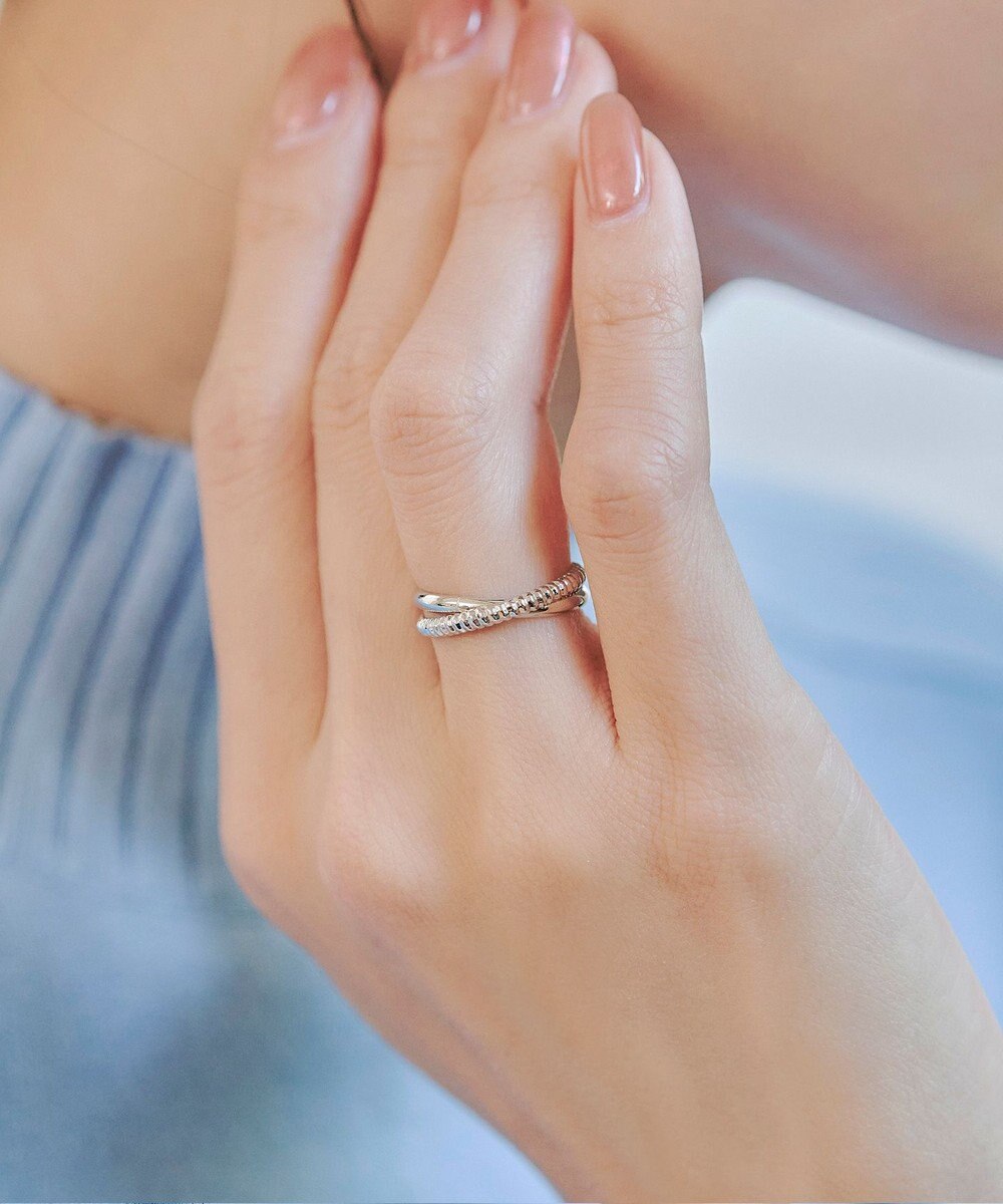 Tiaclasse クロスレイヤードリング 