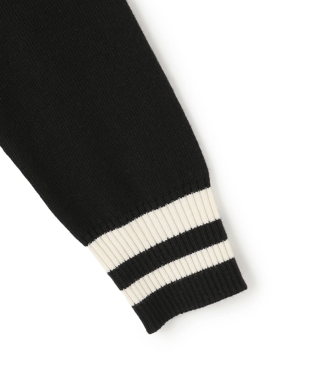 ICB ハイゲージソフトウール チルデンVネックプルオーバー 