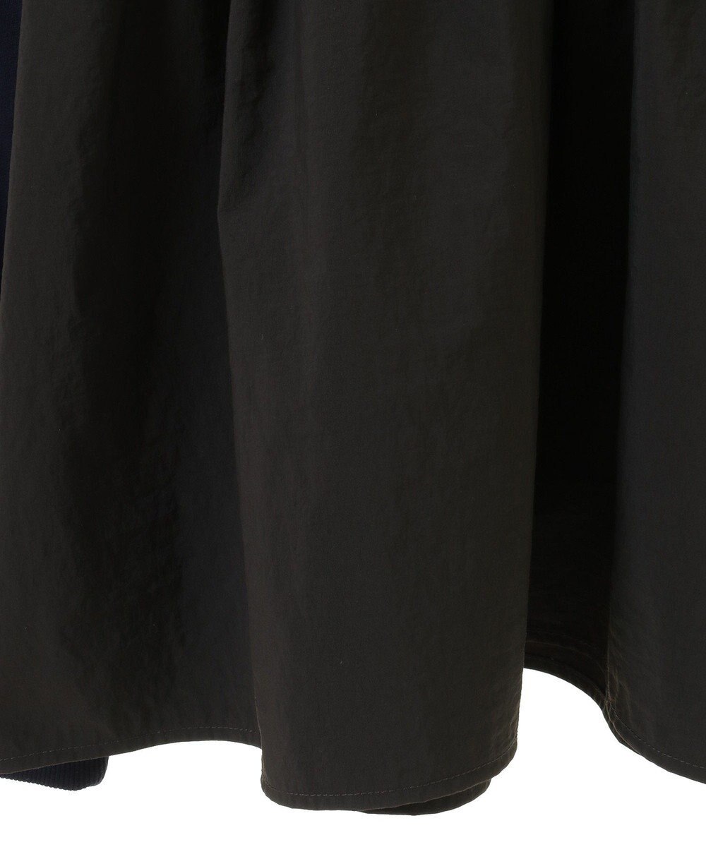 Green Parks ミニ裏毛異素材ドッキングロゴプルオーバー 