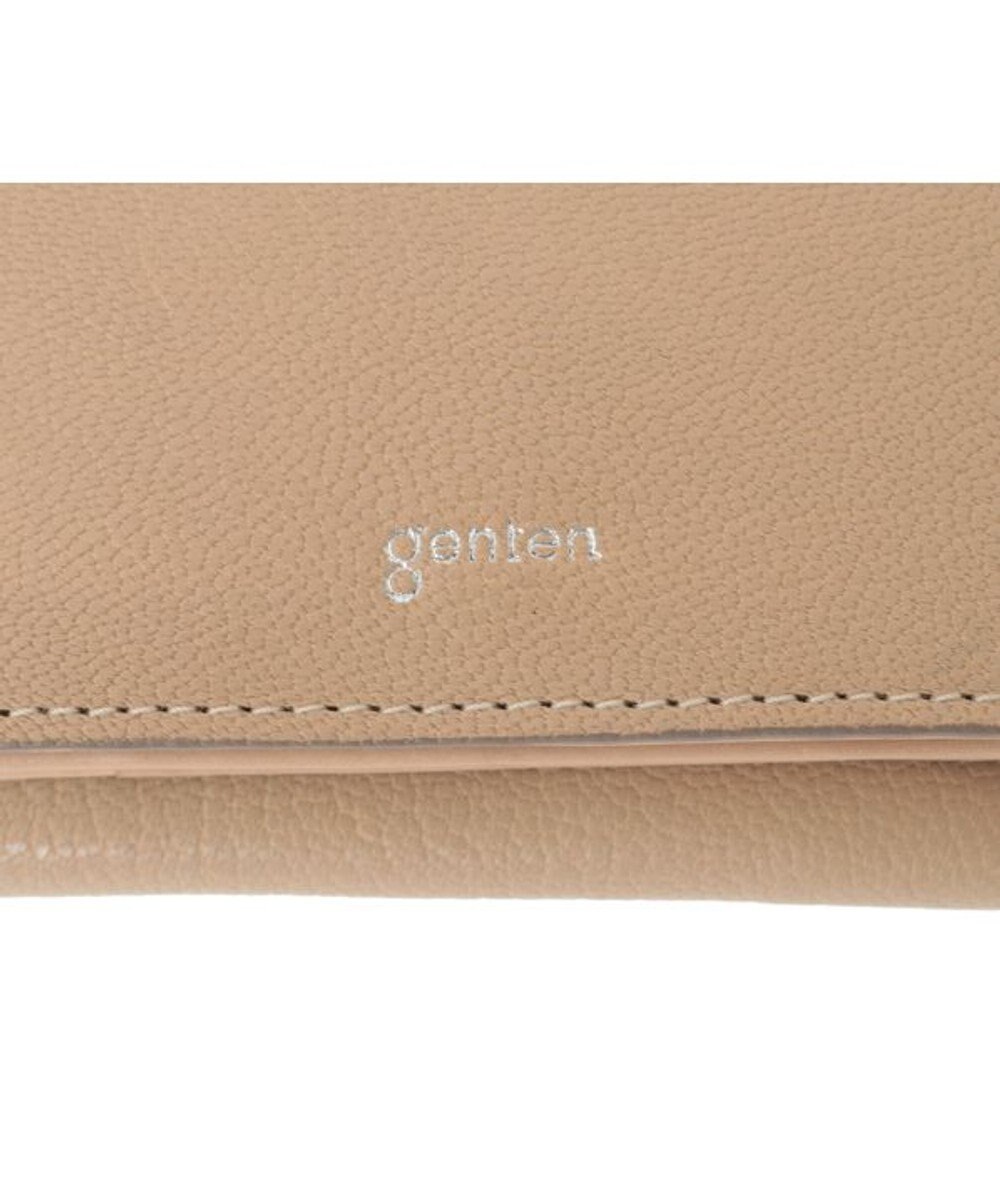 genten 【新型】フレスコ 三つ折り財布 