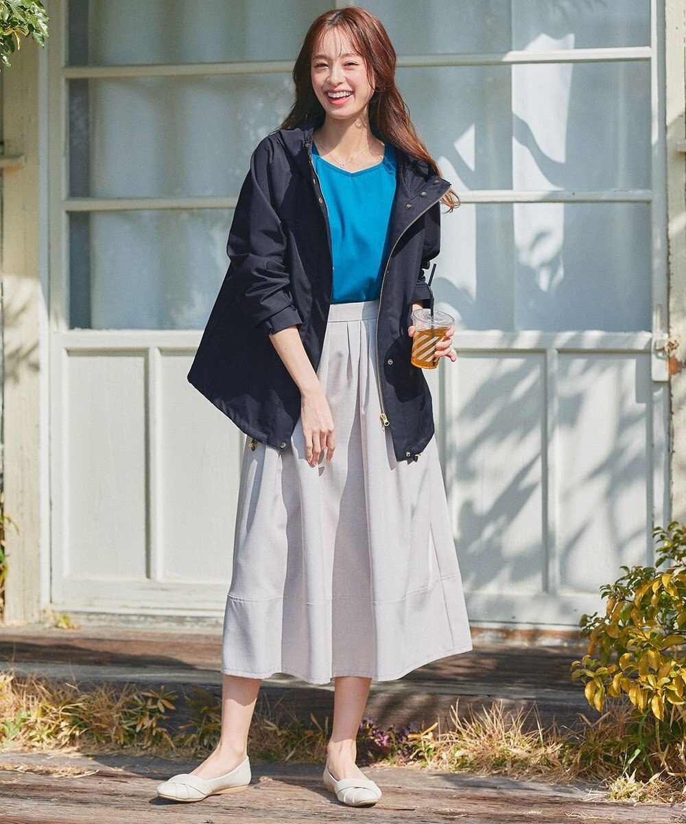 Tiaclasse 【テフロン加工・撥水・花粉ガード】マウンテンパーカー 