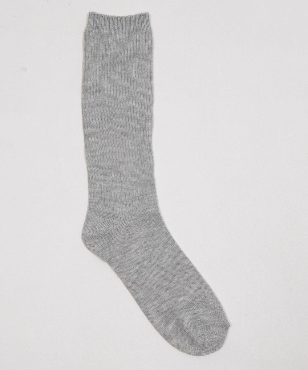 WEGO 刺繍ロゴローゲージゆるリブソックス 