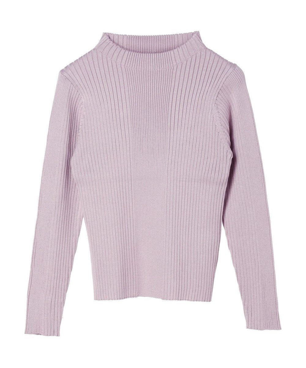 earth music&ecology 切り替えリブニットプルオーバー 