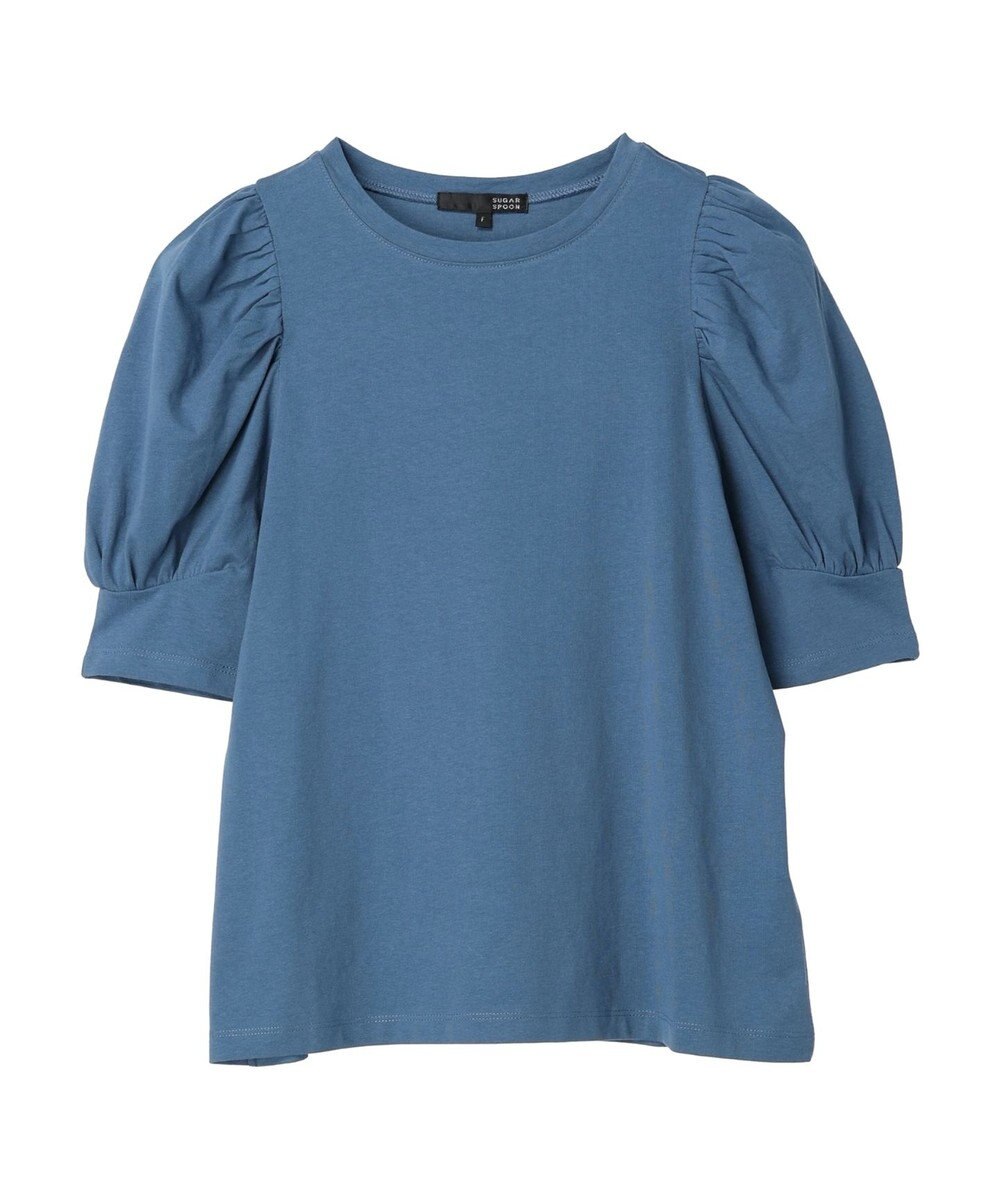 Green Parks ・ＳＵＧＡＲ　ＳＰＯＯＮ　ギャザーパフＴシャツ 