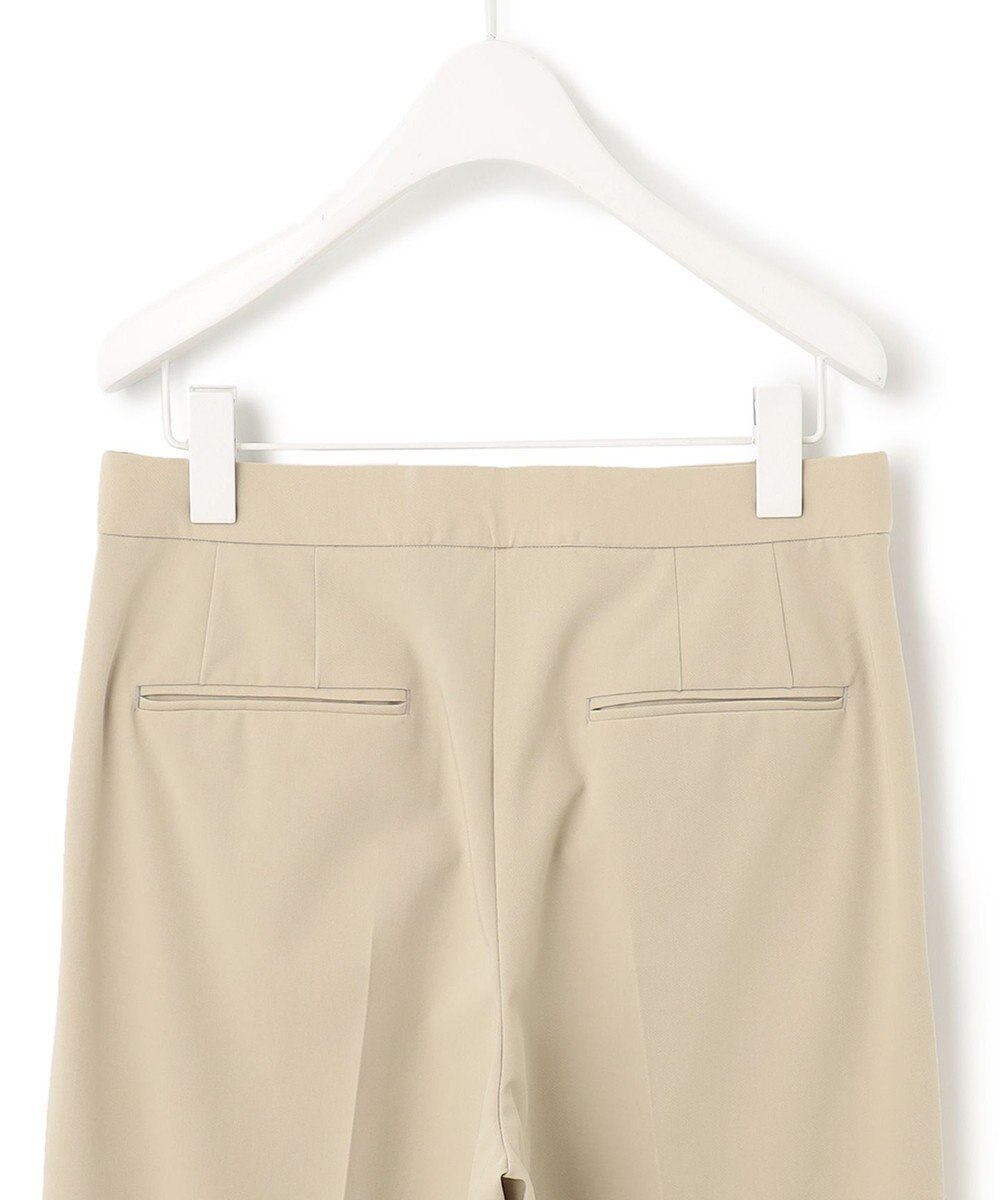 ICB 【洗える】T/Rドライギャバ  ワイドストレートパンツ 