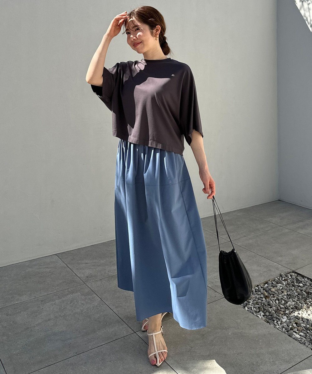 UNFILO L BEAUTY FORM-T ドルマンTシャツ 