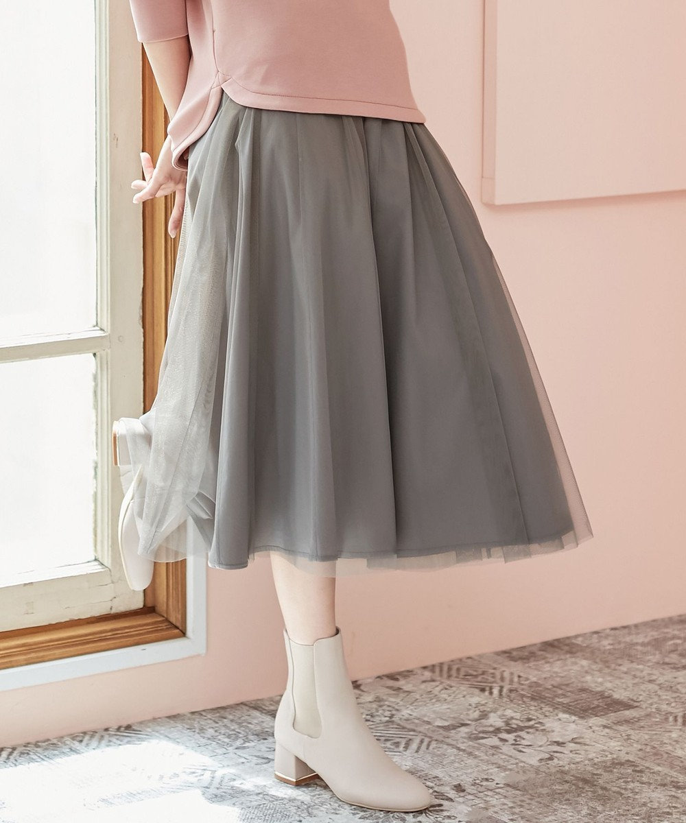 洗える】フレアリバーシブル スカート / any SiS | ファッション通販 