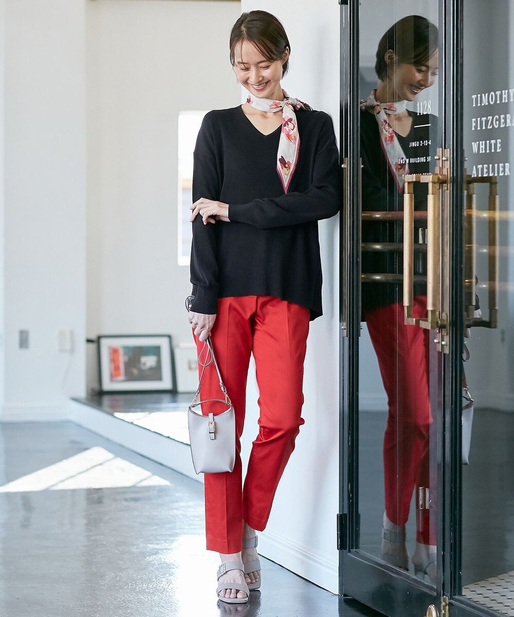 自由区 【接触冷感・吸湿・速乾・XXSサイズあり】COOLMAX テーパードパンツ 