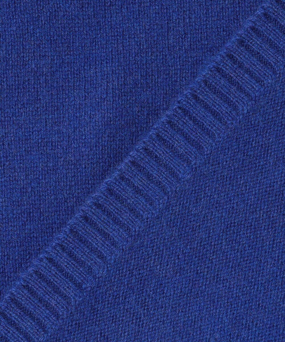 J.PRESS YORK STREET 【WOMEN】ウールカシミヤ 変形Vネック ニット 