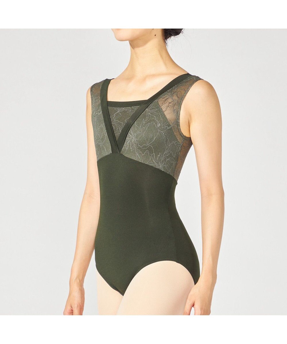 Chacott ノースリーブレオタード 