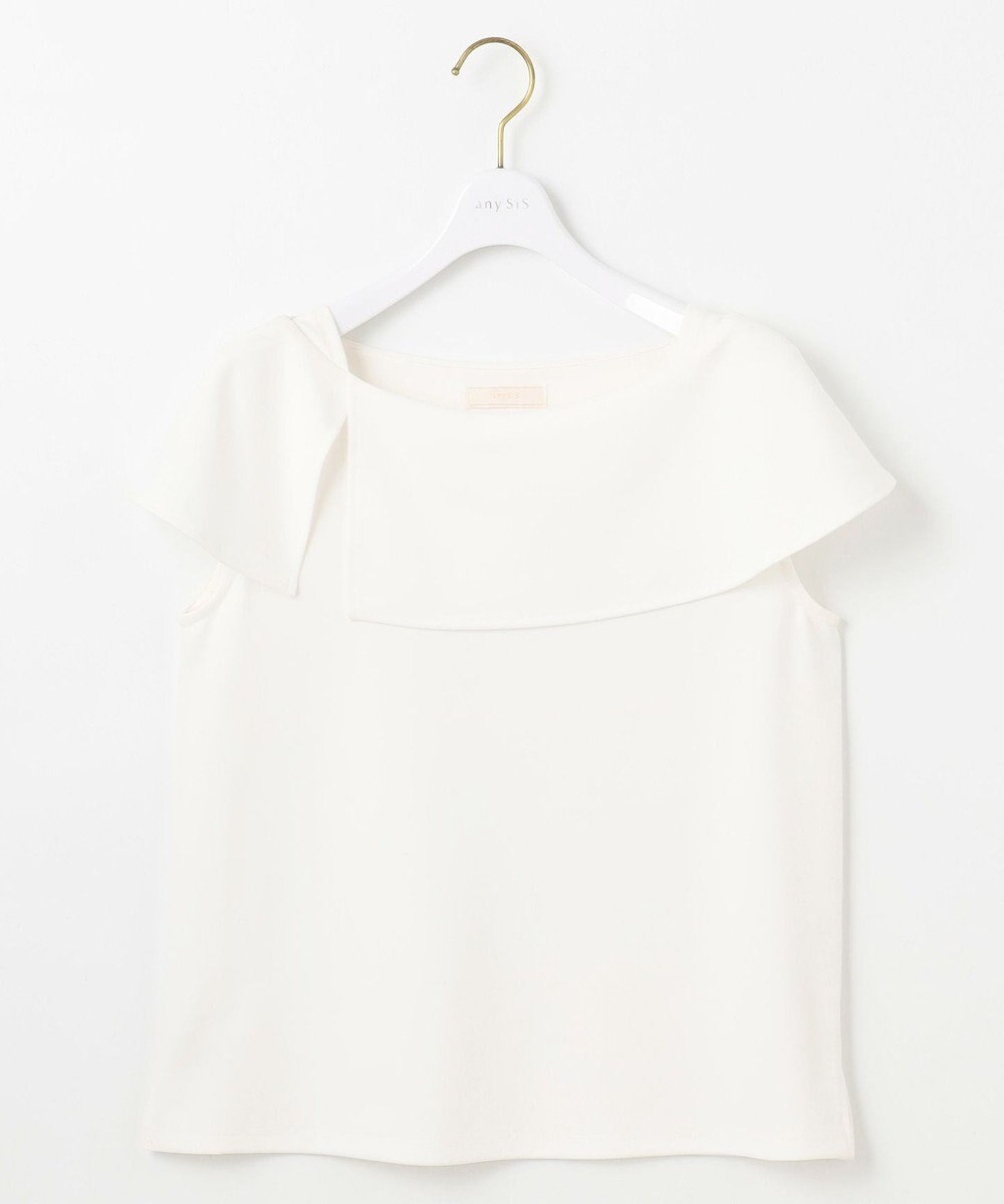 ANY SIS S ケープディテール カットソー 