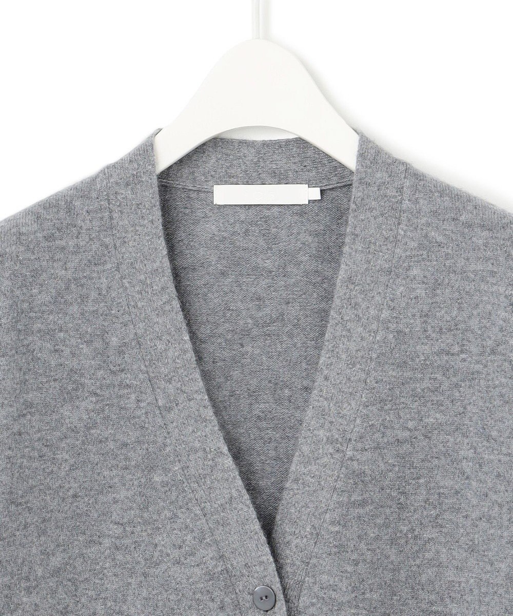 ICB L ピュアカシミヤ カーディガン 