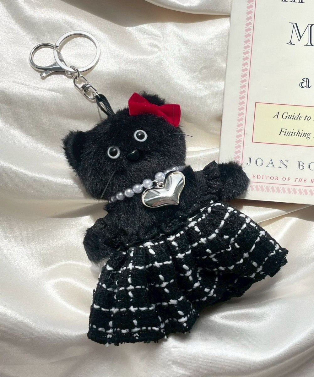 WEGO ゴージャスキャットぬいぐるみキーホルダー 