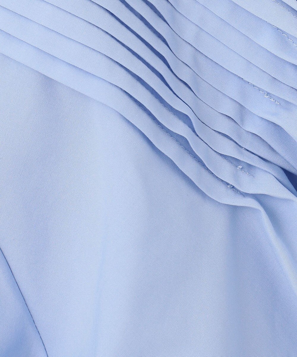 UNFILO 【洗える/シワになりにくい】イージーケア タックスリーブブラウス 