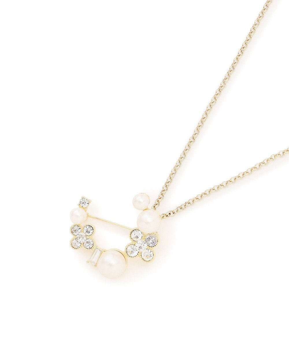 TOCCA WITH FLORA 2WAY BROOCH NECKLACE ブローチネックレス 