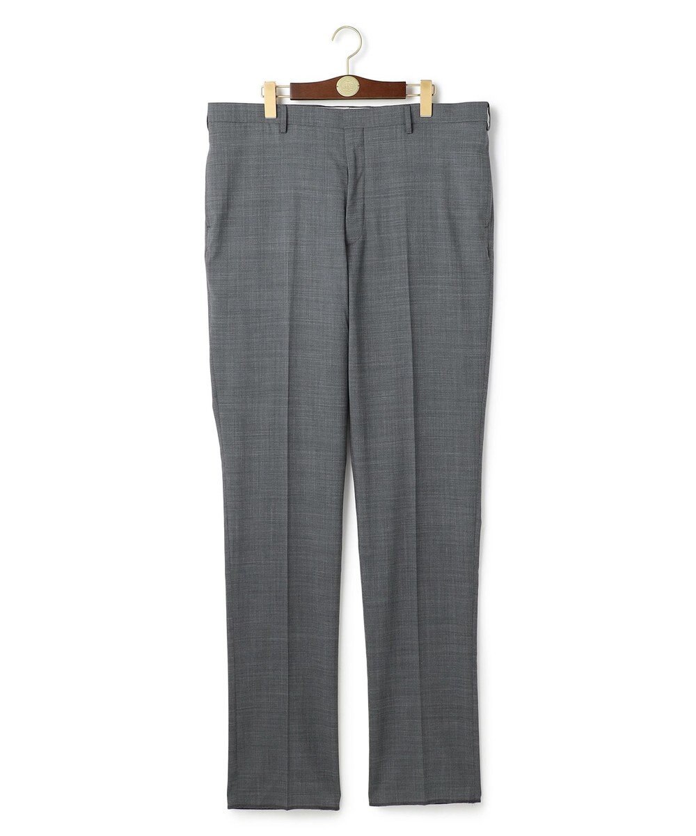 J.PRESS MEN 【KING SIZE】【洗える / 高通気性 / ストレッチ性 / 防シワ】プレーンウィーブ スラックス / ノータック 