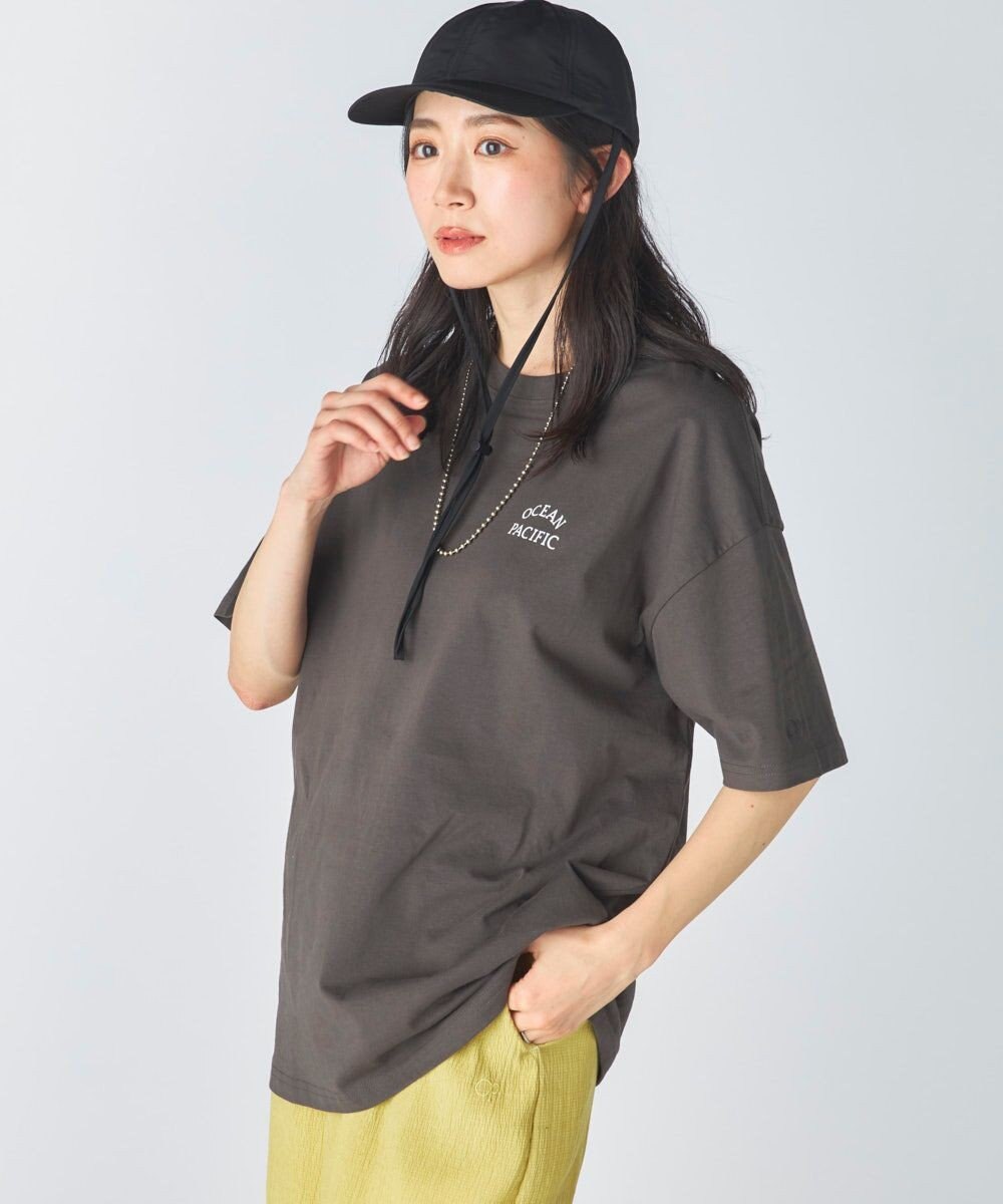 OP／FILA 【Ocean Pacific】タイポグラフィバックプリントTシャツ 
