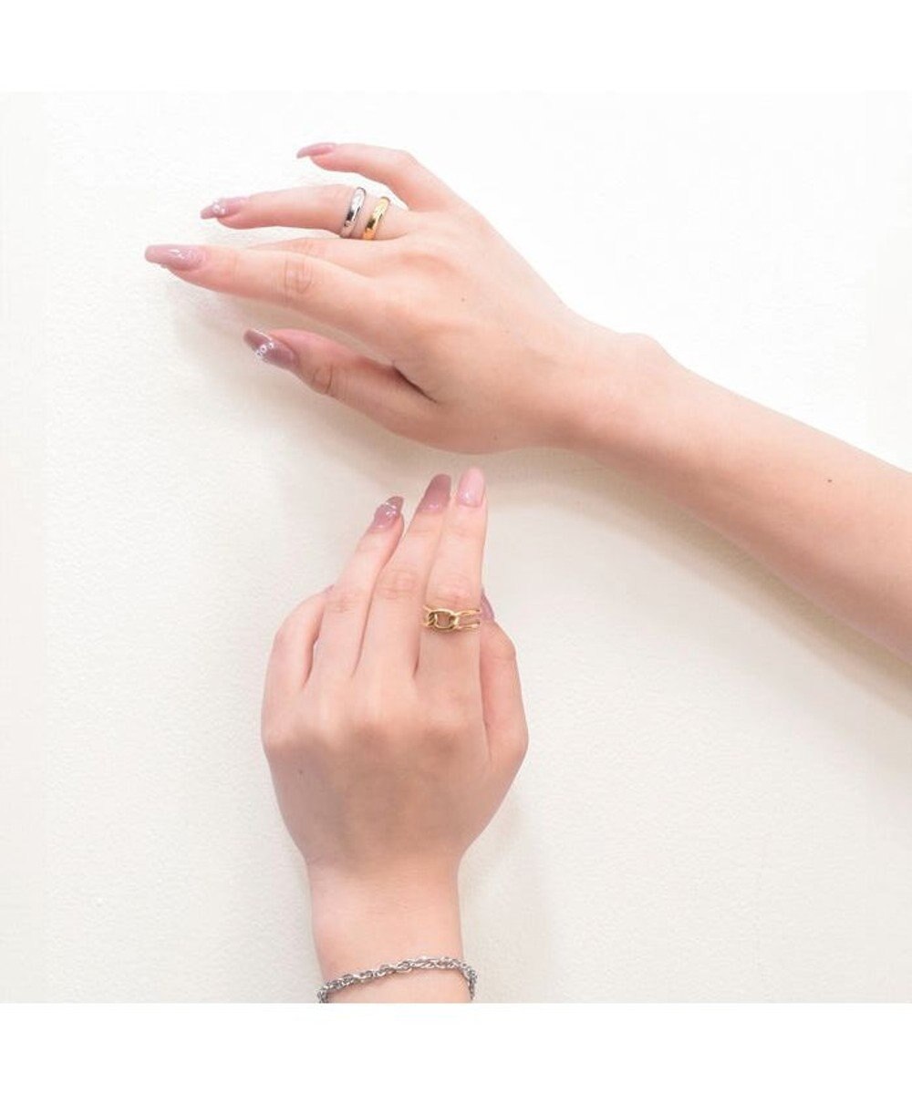 blancotokyo 【金属アレルギー対応】シンプルリング TEAOLIVE 