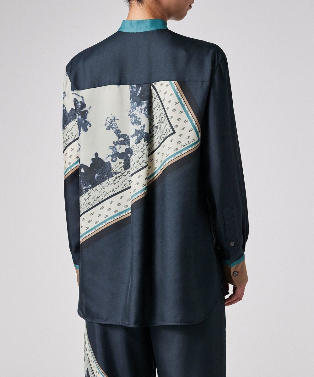 Paul Smith Travel Scarf スタンドカラー シャツ 