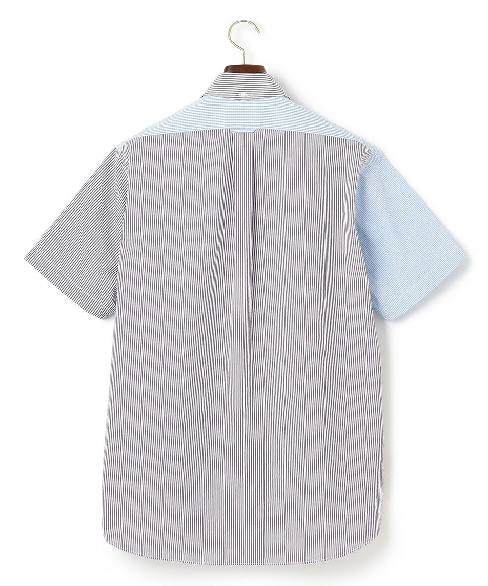 J.PRESS MEN 【クールマックス】クレイジーパターン サッカーシャツ/B.D. 