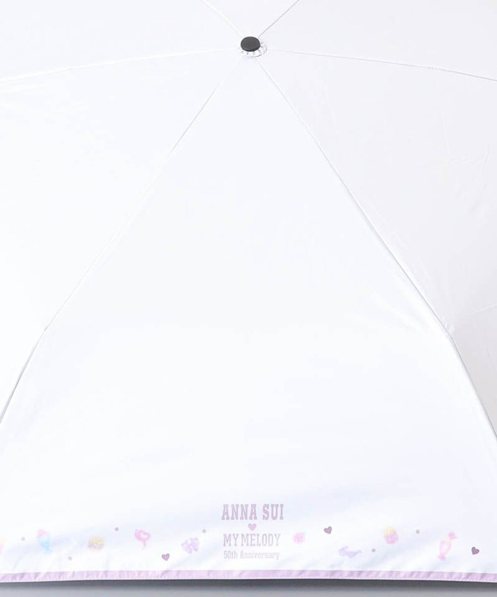 AURORA 【 ANNA SUI（アナ スイ）】マイメロディ 晴雨兼用傘（折りたたみ傘） 