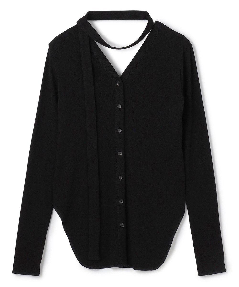 uncrave ヴィンテージリブ 2WAYトップス 