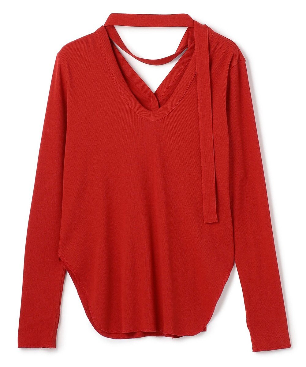 uncrave ヴィンテージリブ 2WAYトップス 