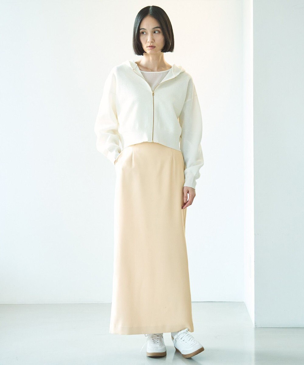 UNFILO シアーダンボールニット ZIPフーディ 