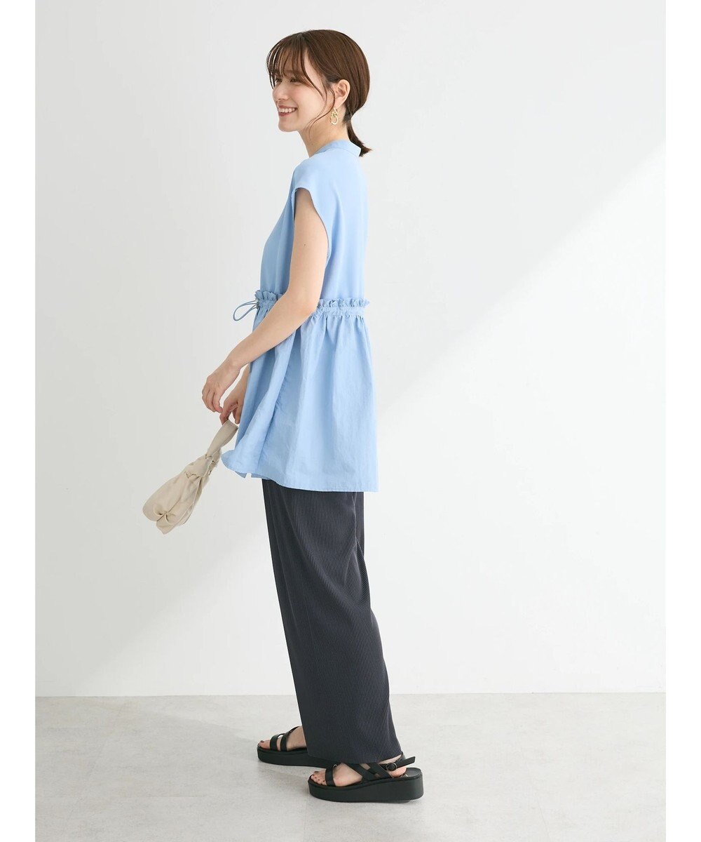 Green Parks 異素材ドッキングチュニック 