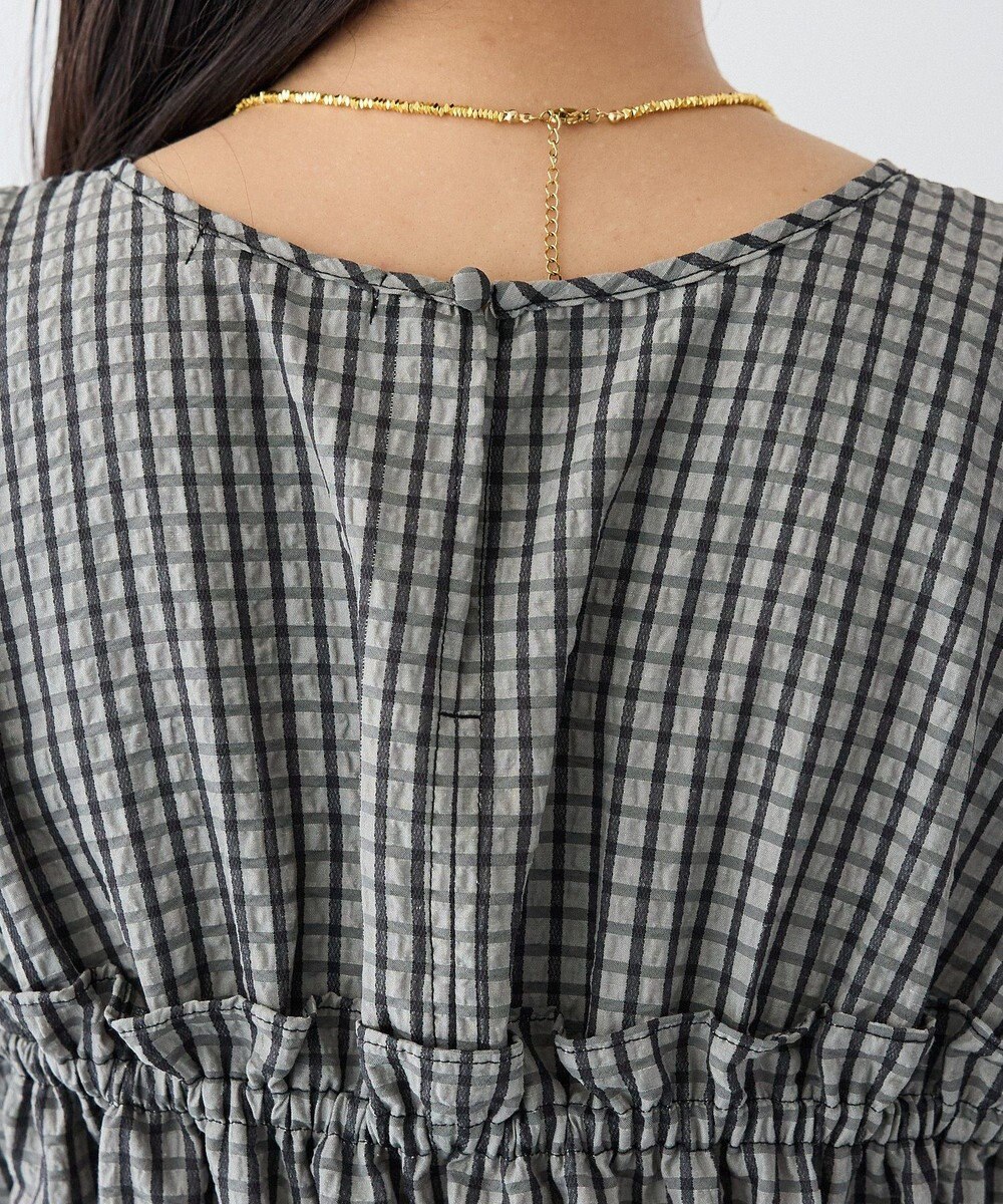 CRAFT STANDARD BOUTIQUE サッカーチェックブラウス 
