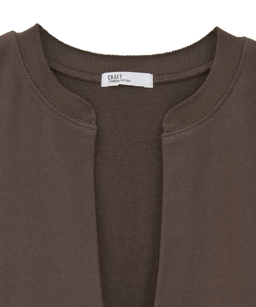 CRAFT STANDARD BOUTIQUE 裏毛深Ｖベスト 