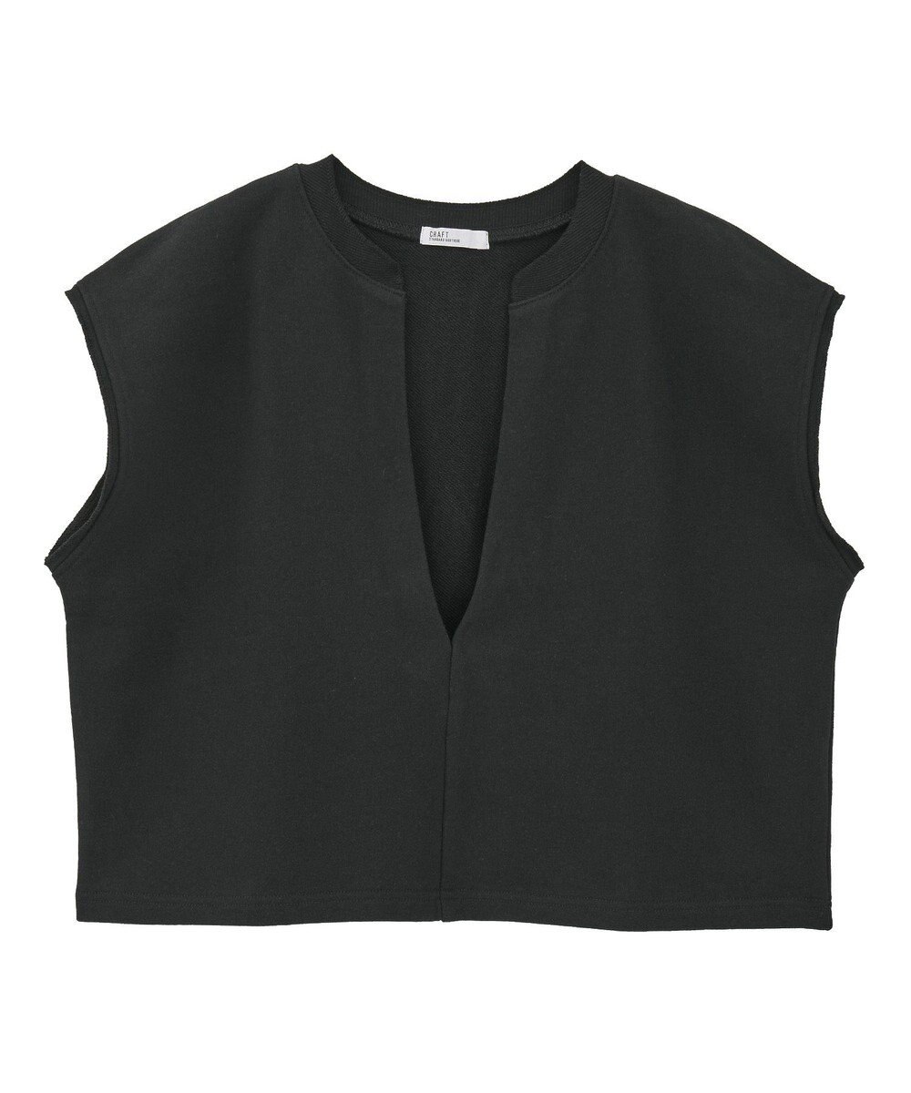 CRAFT STANDARD BOUTIQUE 裏毛深Ｖベスト 