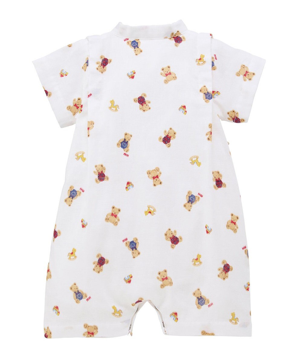 MIKI HOUSE HOT BISCUITS 【ミキハウス】【50-80cm】甚平オール 