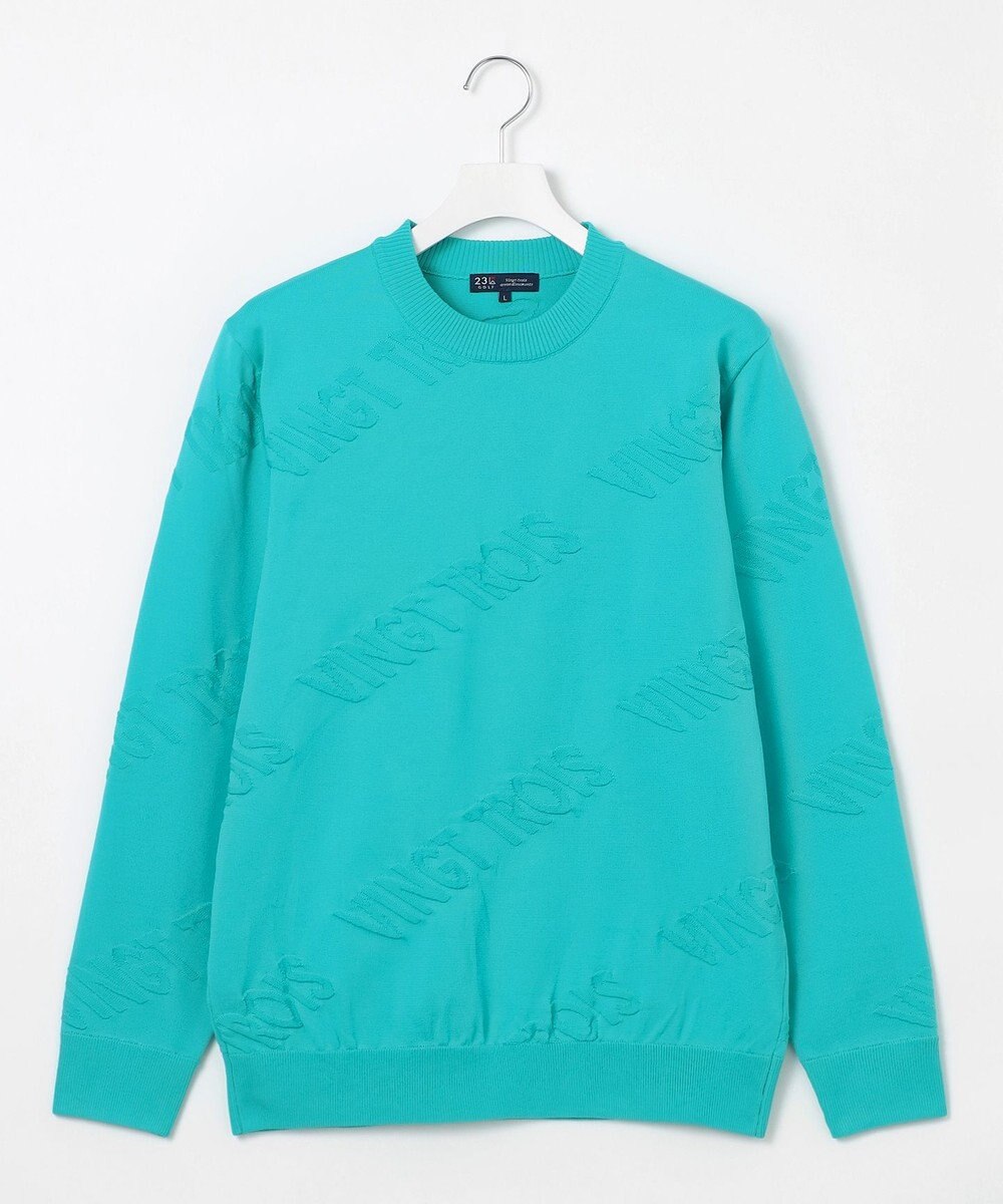 23区GOLF 【MEN】ロゴスポーツニット 