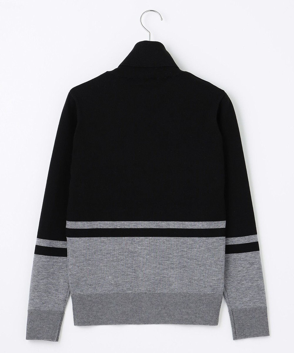 23区GOLF 【WOMEN】【ウォッシャブル 】バイカラー ニットソー 