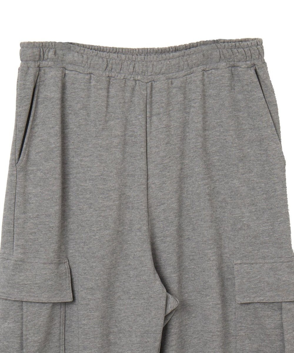 WEGO 【ウエストゴム/MLサイズ展開】ワイドカーゴスウェットパンツ 